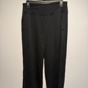 Athleta Black Wide Leg Crop Pants Small T